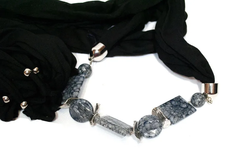 Imitation Jade Beads Pendants Fashion Scarf Wholesale
