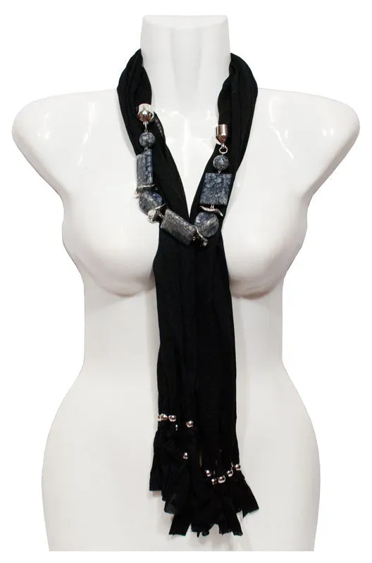 Imitation Jade Beads Pendants Fashion Scarf Wholesale
