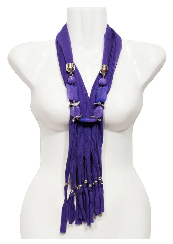 Imitation Jade Beads Pendants Fashion Scarf Wholesale