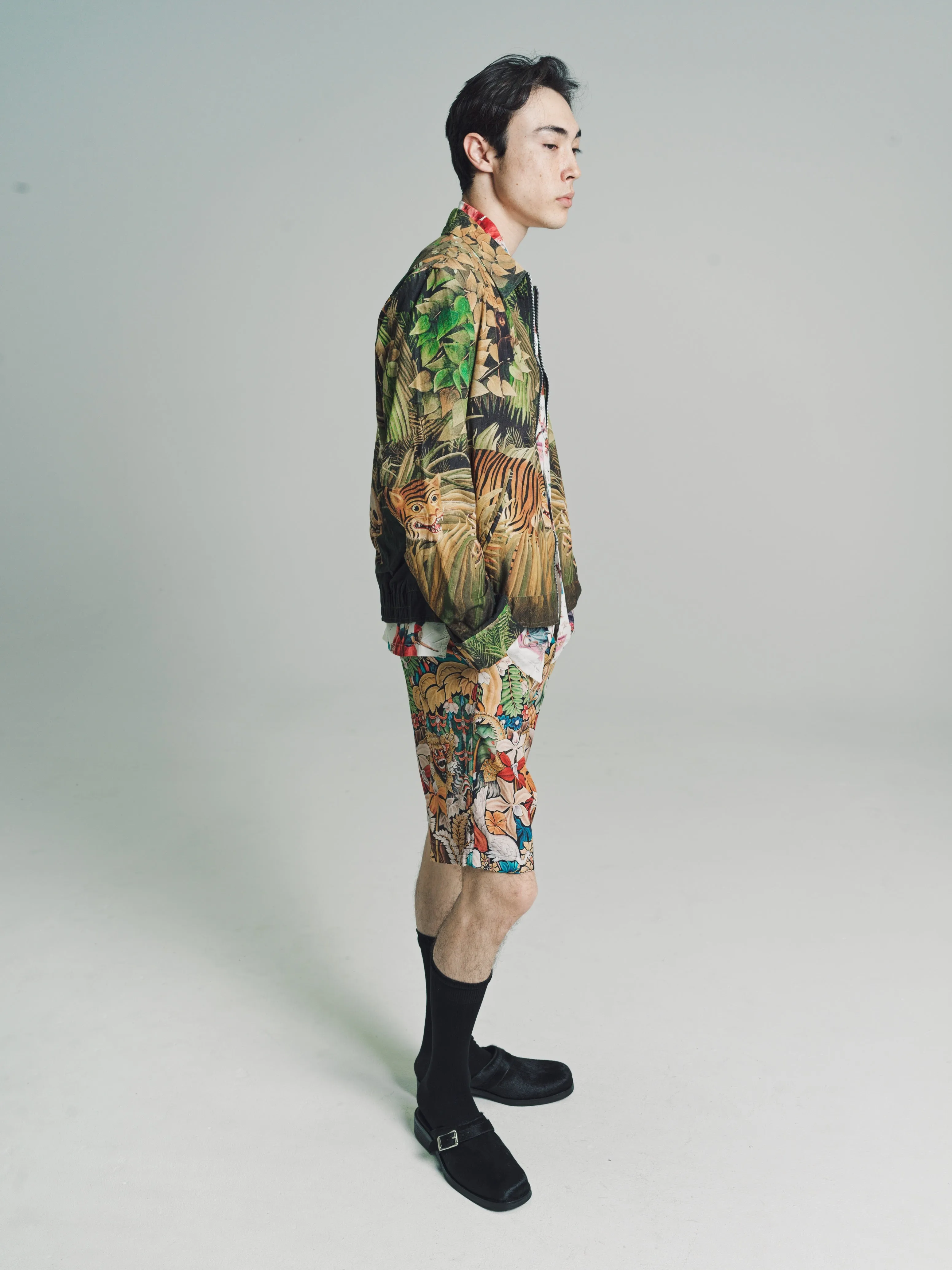 'In The Forest' Zip Blouson Jacket