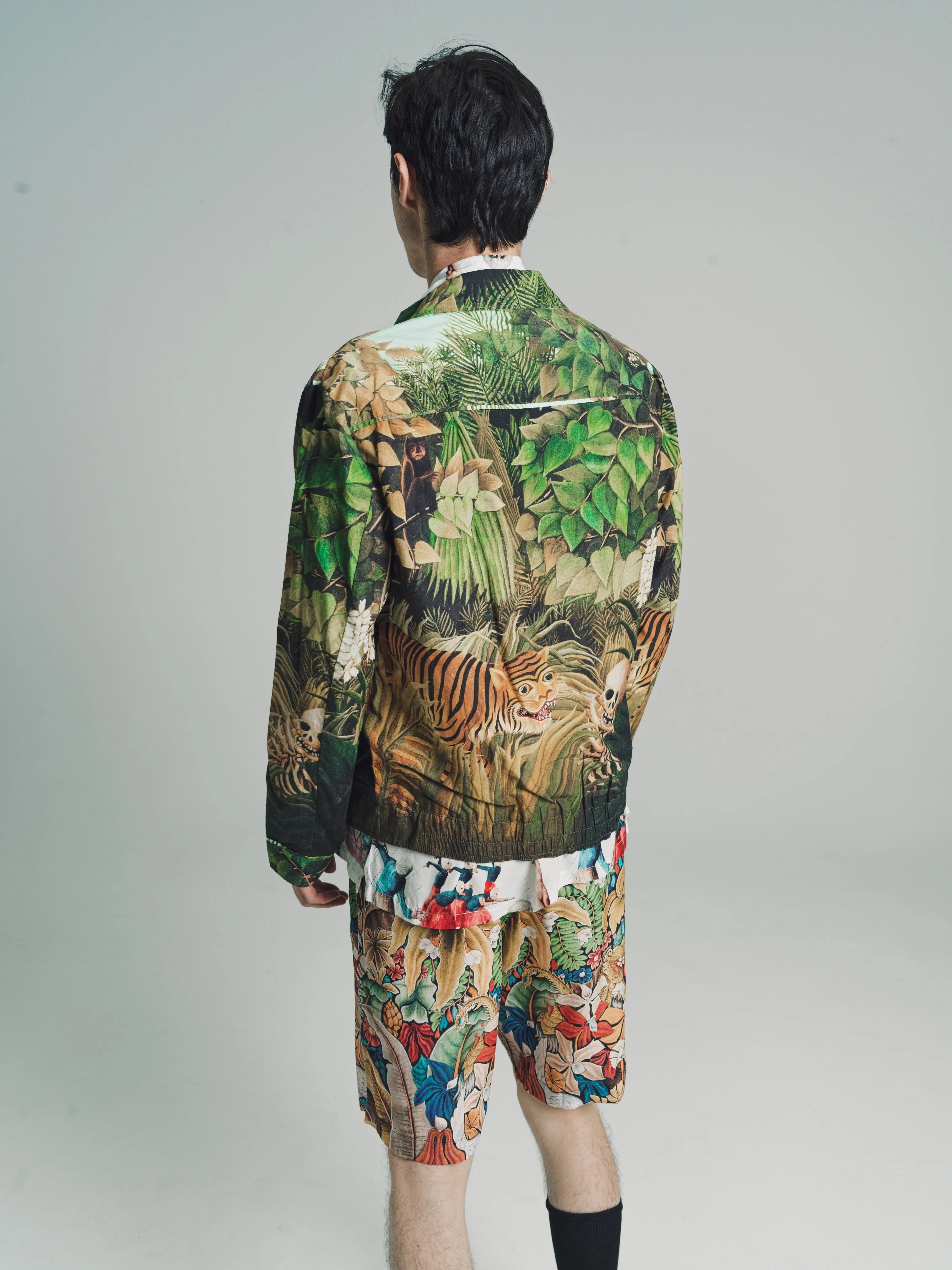 'In The Forest' Zip Blouson Jacket