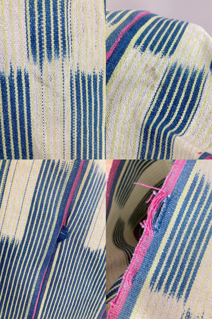 Indigo Baoule Cotton Cardigan