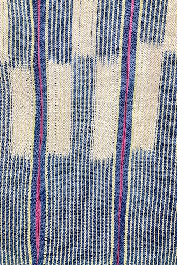Indigo Baoule Cotton Cardigan