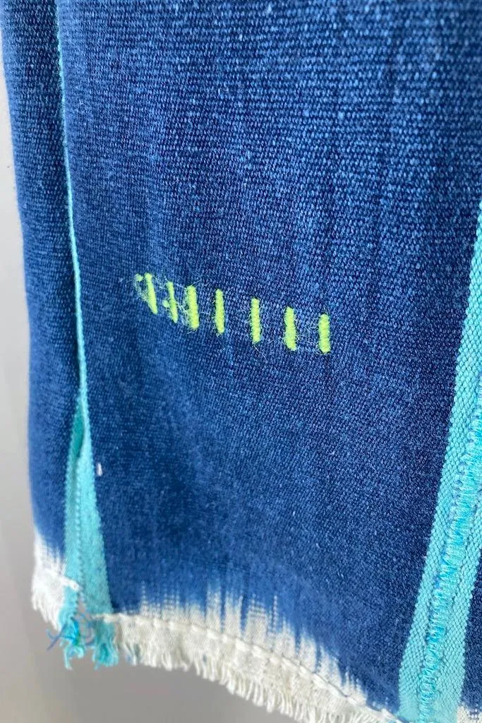 Indigo Cotton Cardigan Kimono