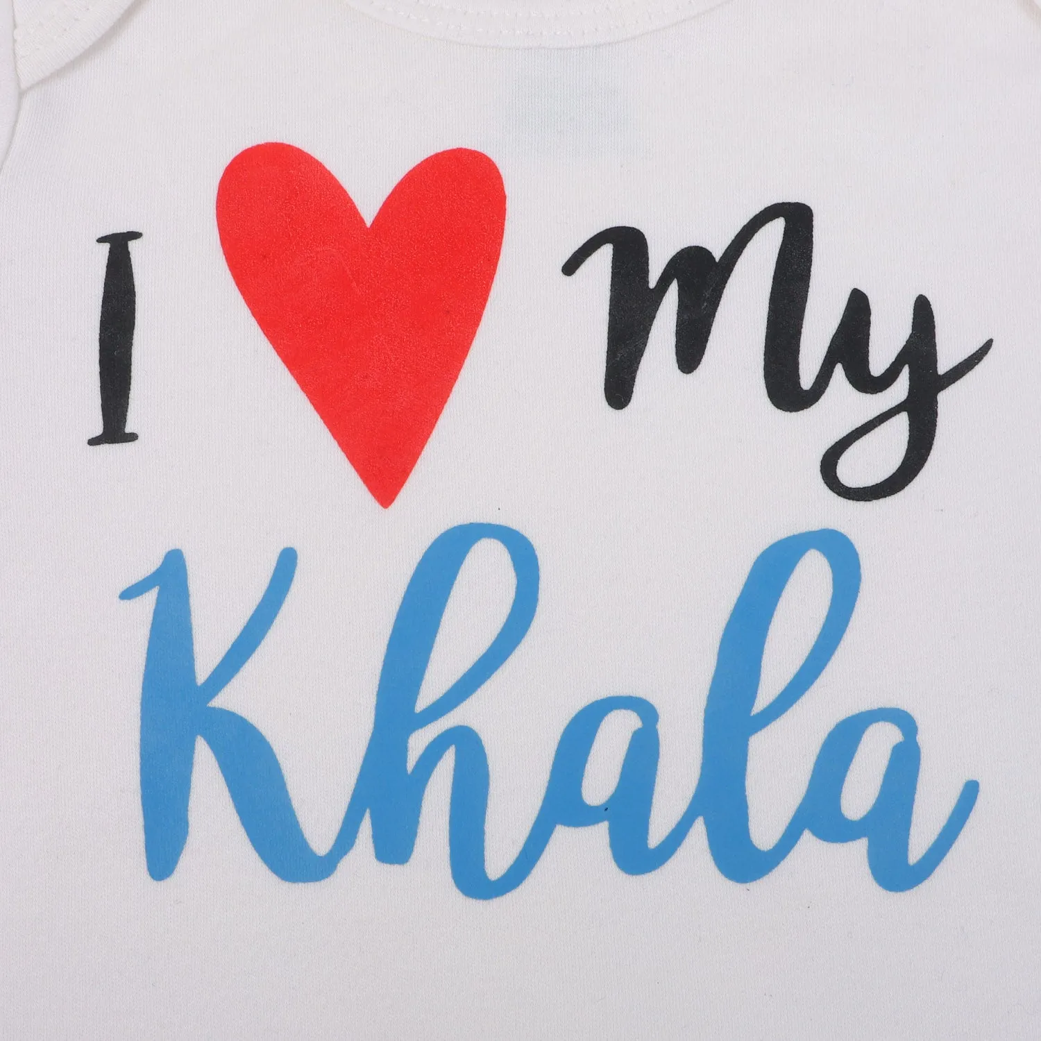Infant Cotton Unisex Romper Khala - B.White