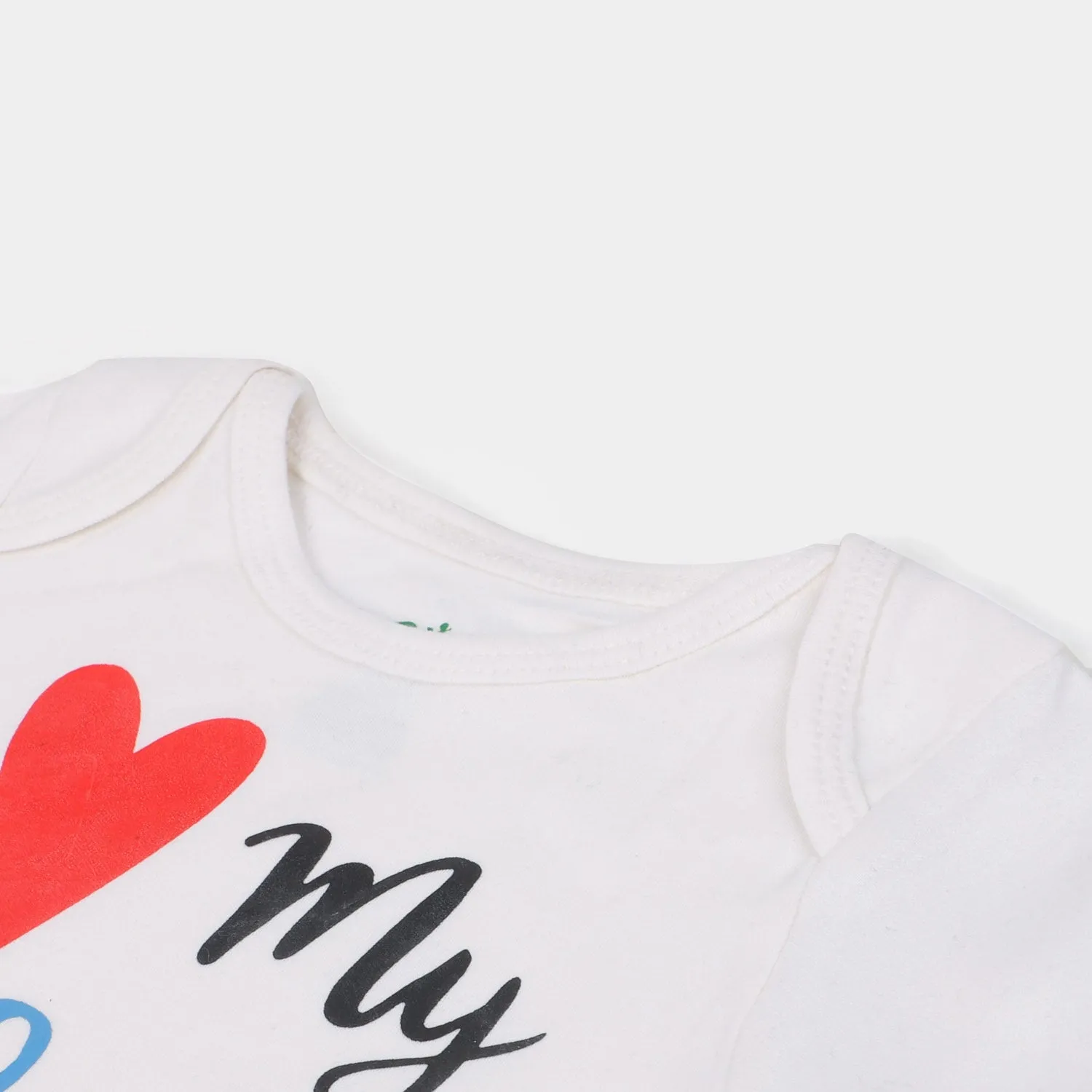Infant Cotton Unisex Romper Khala - B.White