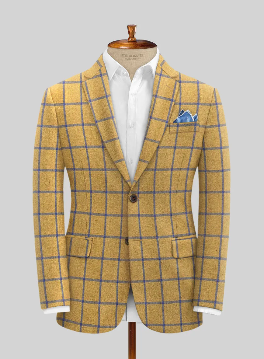 Italian Alter Checks Tweed Jacket