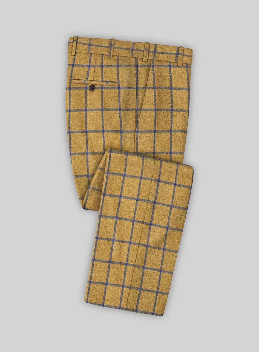 Italian Alter Checks Tweed Suit