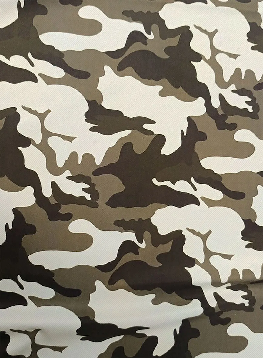 Italian Cotton Montoya Camo Suit