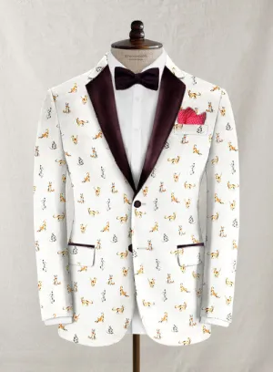 Italian Cotton Stretch Lomar Tuxedo Jacket
