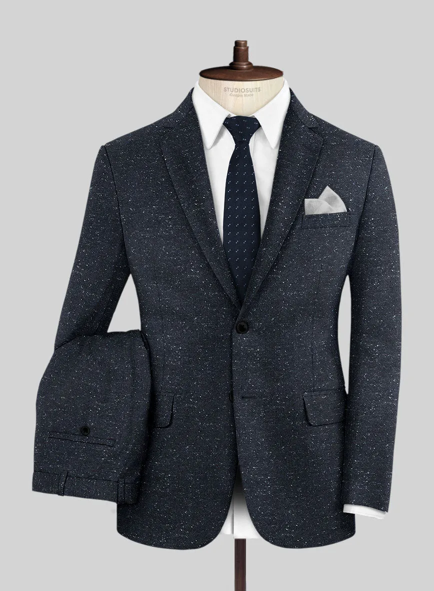 Italian Donegal Blue Wool Suit