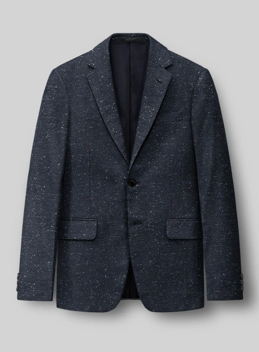Italian Donegal Blue Wool Suit
