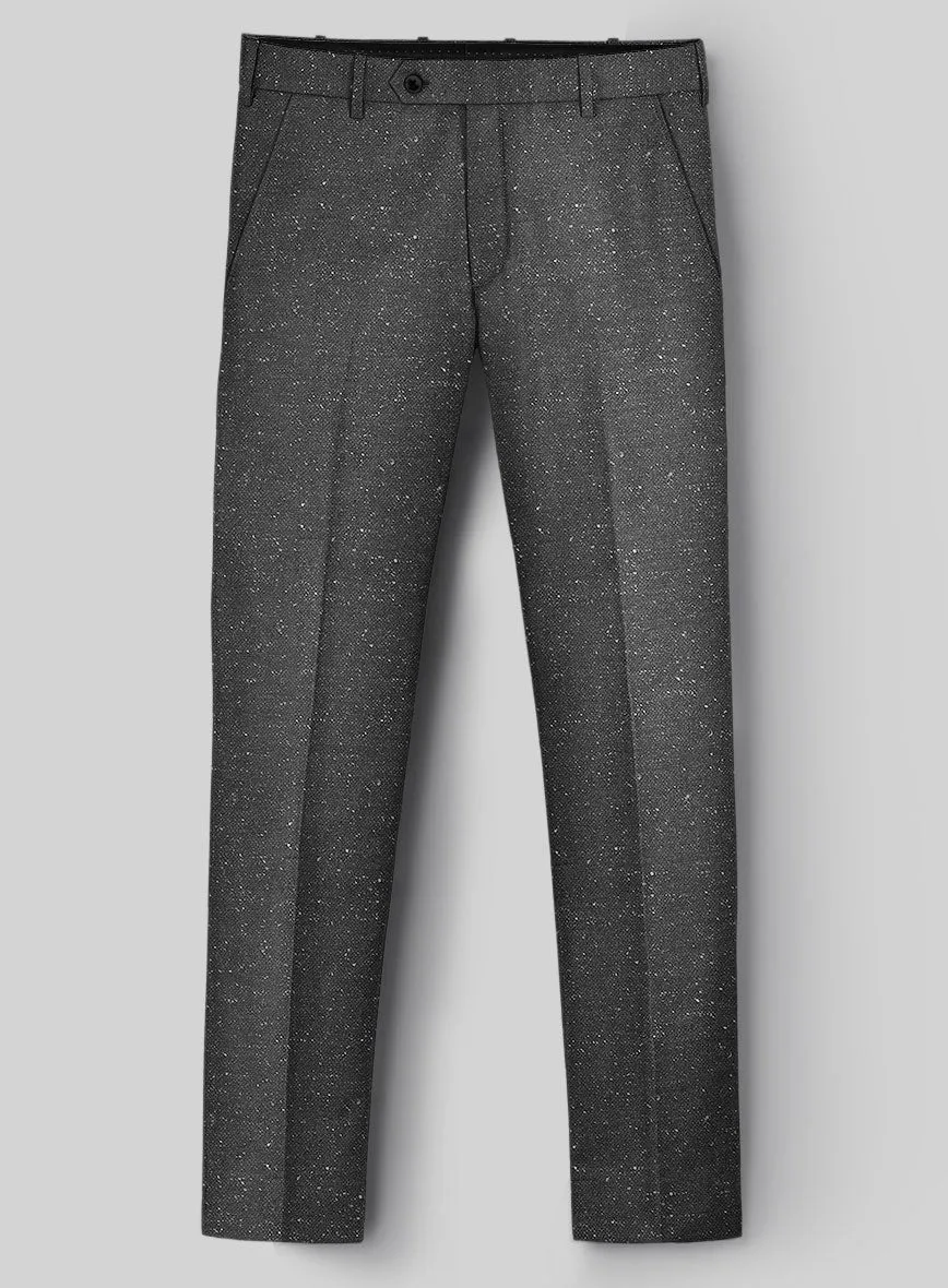 Italian Donegal Gray Wool Suit