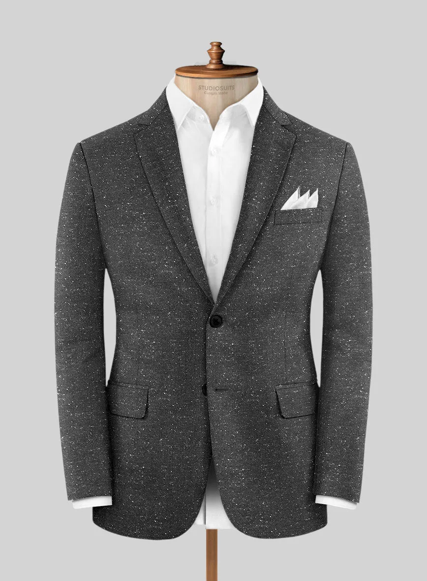 Italian Donegal Gray Wool Suit