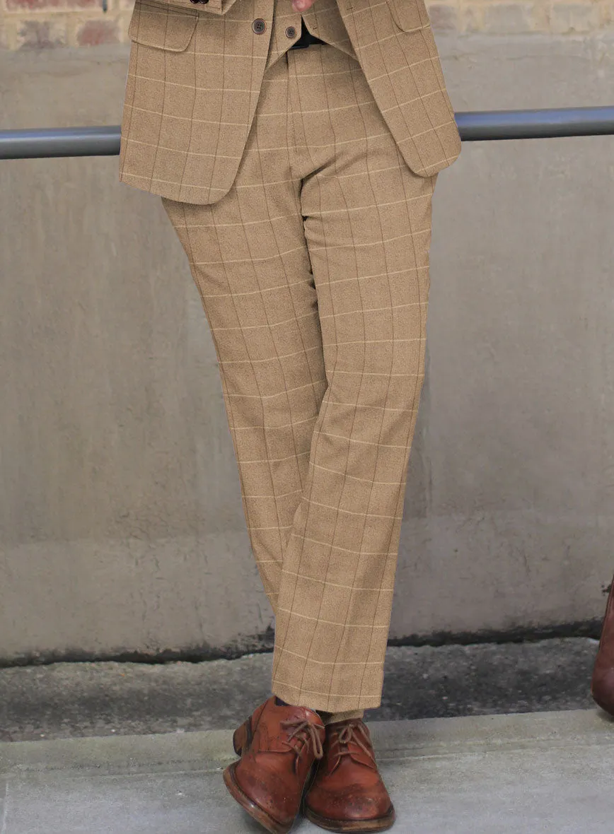 Italian Duami Checks Tweed Suit