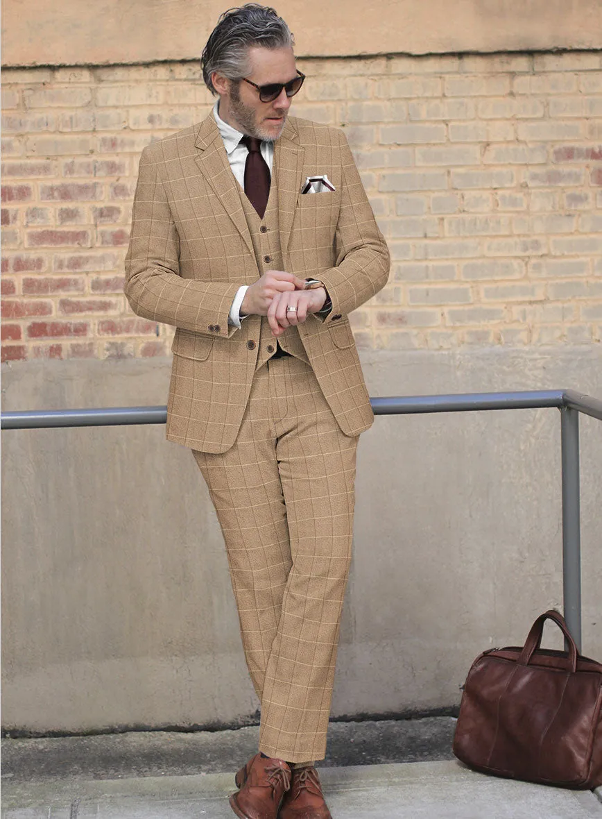 Italian Duami Checks Tweed Suit