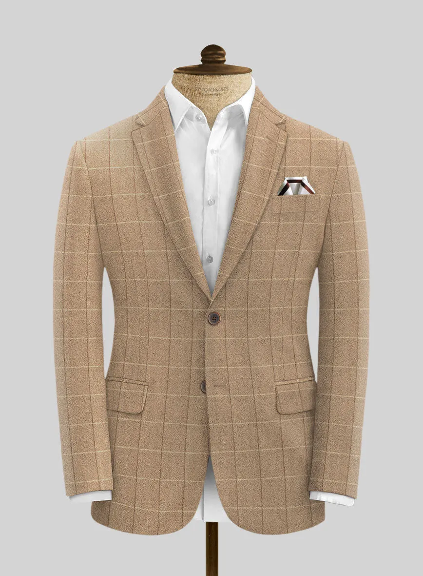 Italian Duami Checks Tweed Suit