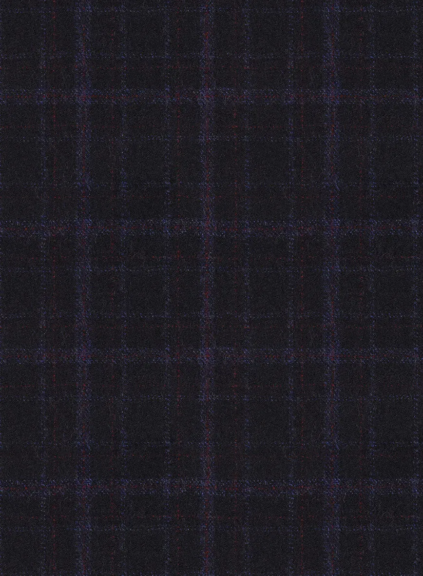 Italian Heliar Midnight Blue Wool Suit