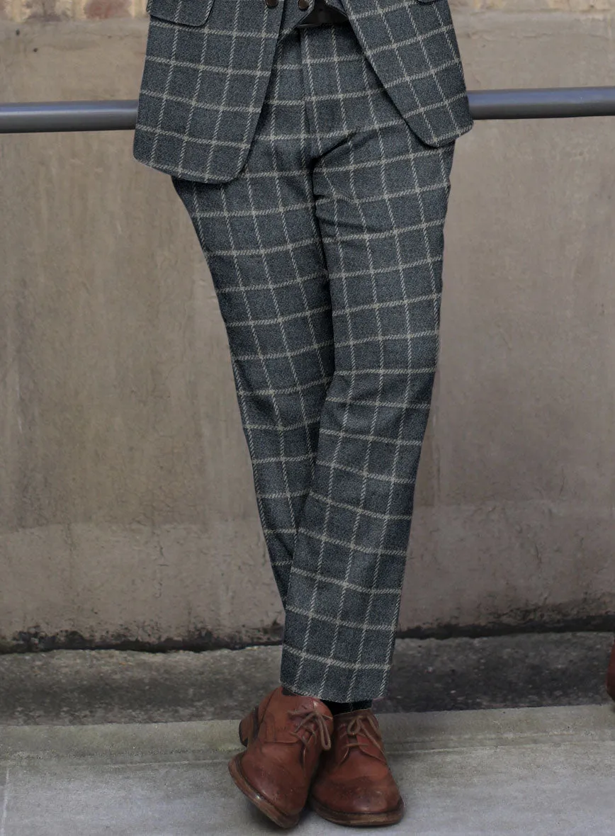 Italian Highlander Emilo Blue Tweed Suit