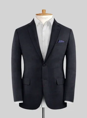 Italian Jamen Blue Checks Flannel Jacket