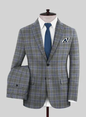 Italian Joa Gray Wool Suit