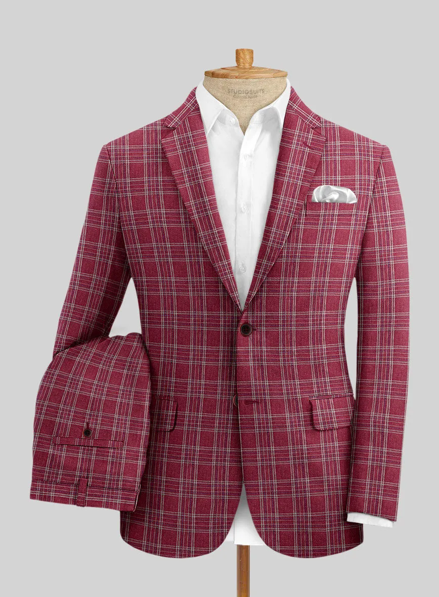 Italian Linen Acier Suit