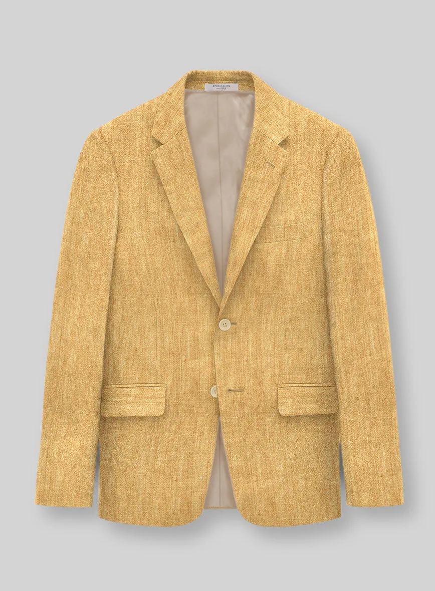 Italian Linen Sunlit Orchid Jacket