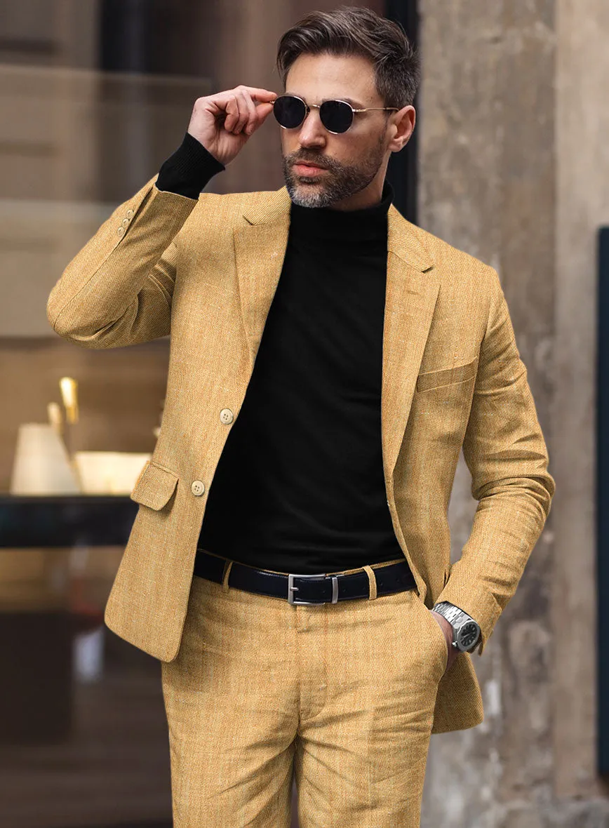 Italian Linen Sunlit Orchid Jacket