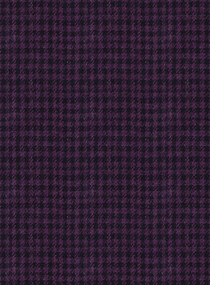 Italian Llio Purple Wool Jacket