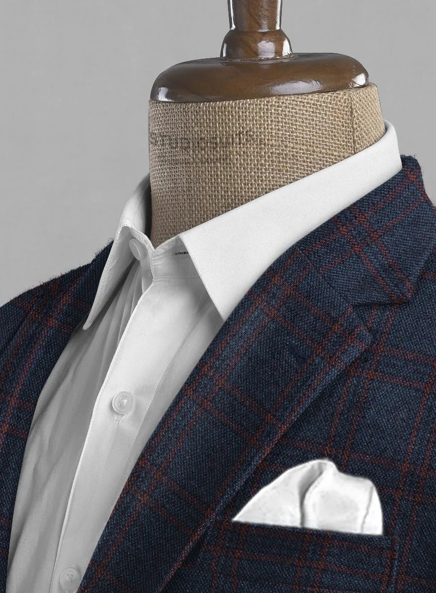 Italian Narciso Check Tweed Suit