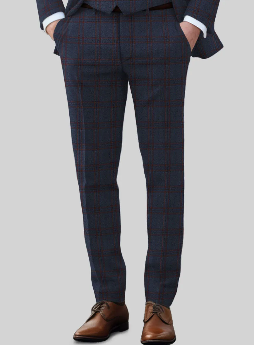 Italian Narciso Check Tweed Suit