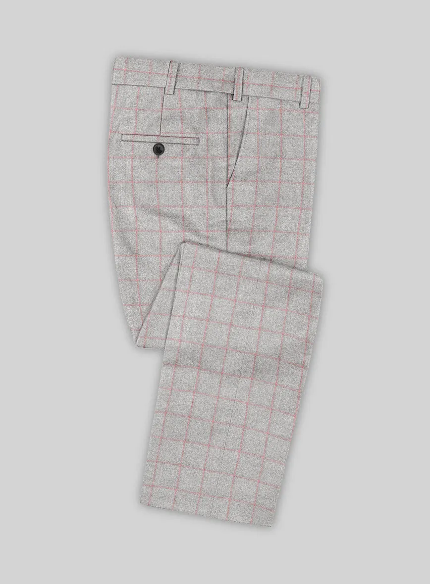 Italian Norezi Gray Wool Suit