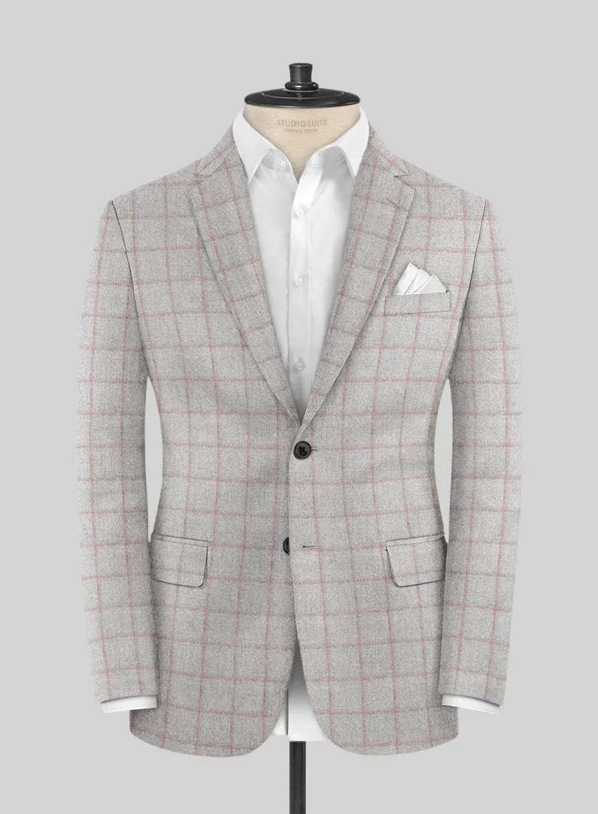 Italian Norezi Gray Wool Suit