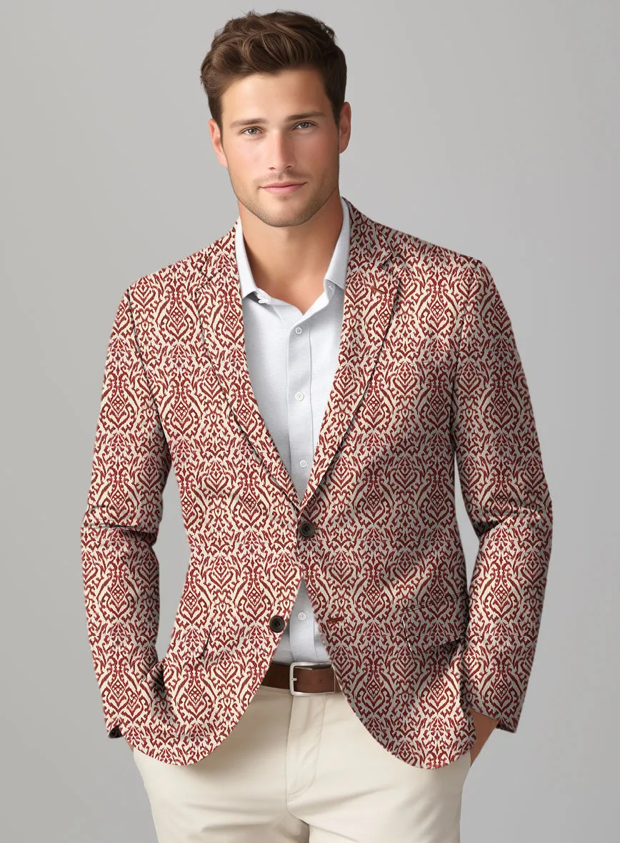 Italian Organic Silk Vitale Jacket