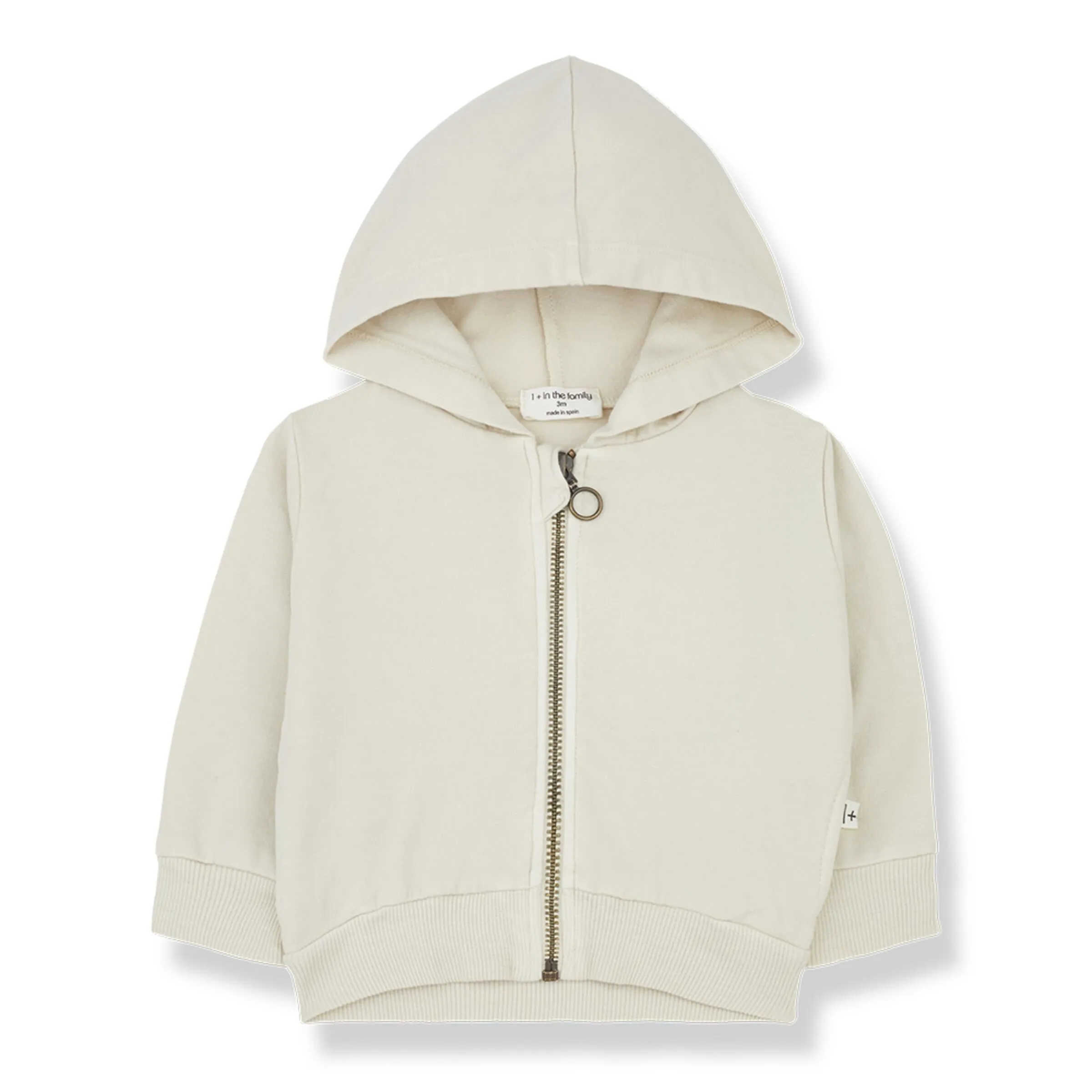 Jaume Hooded Jacket, Oatmeal