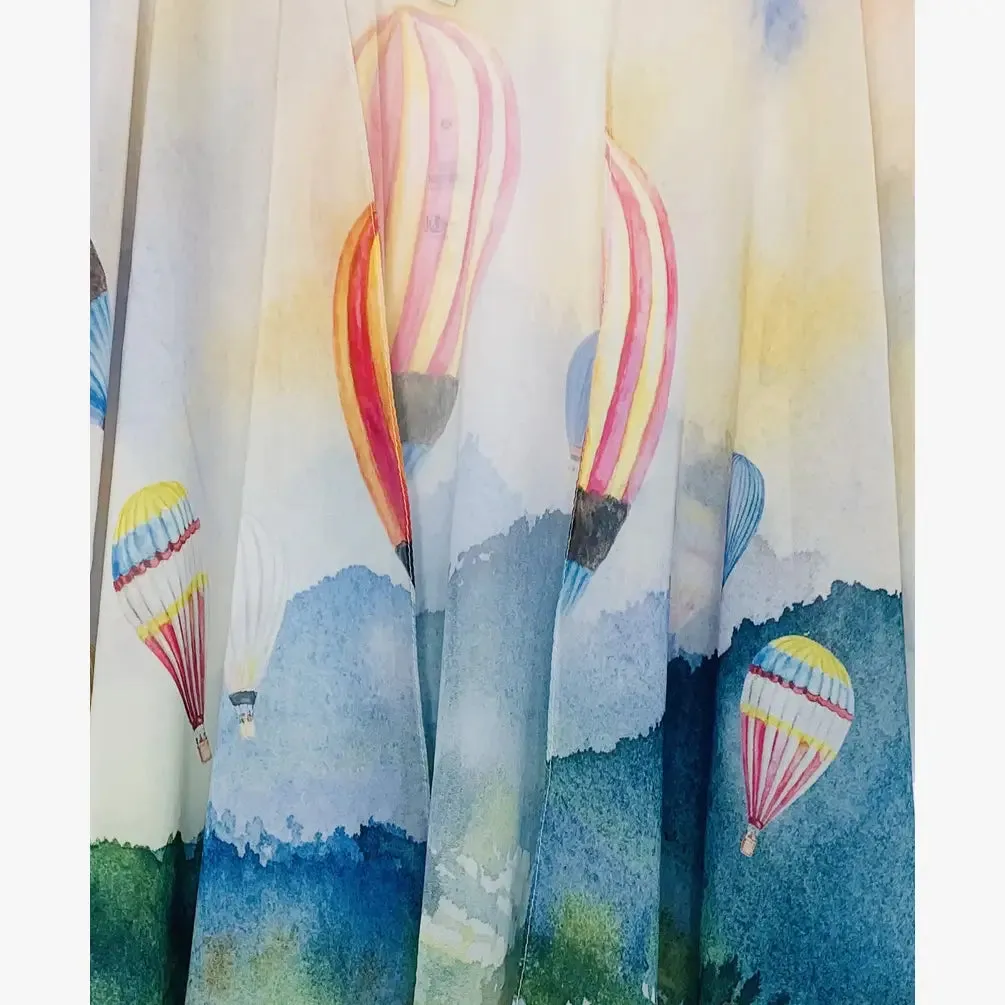 JC070935 Hot Air Balloon Festival Kimono