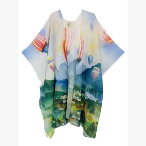 JC070935 Hot Air Balloon Festival Kimono