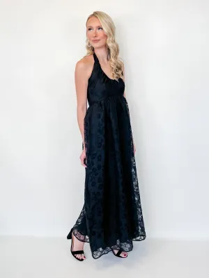 Judith - Sheer Floral Maxi Dress