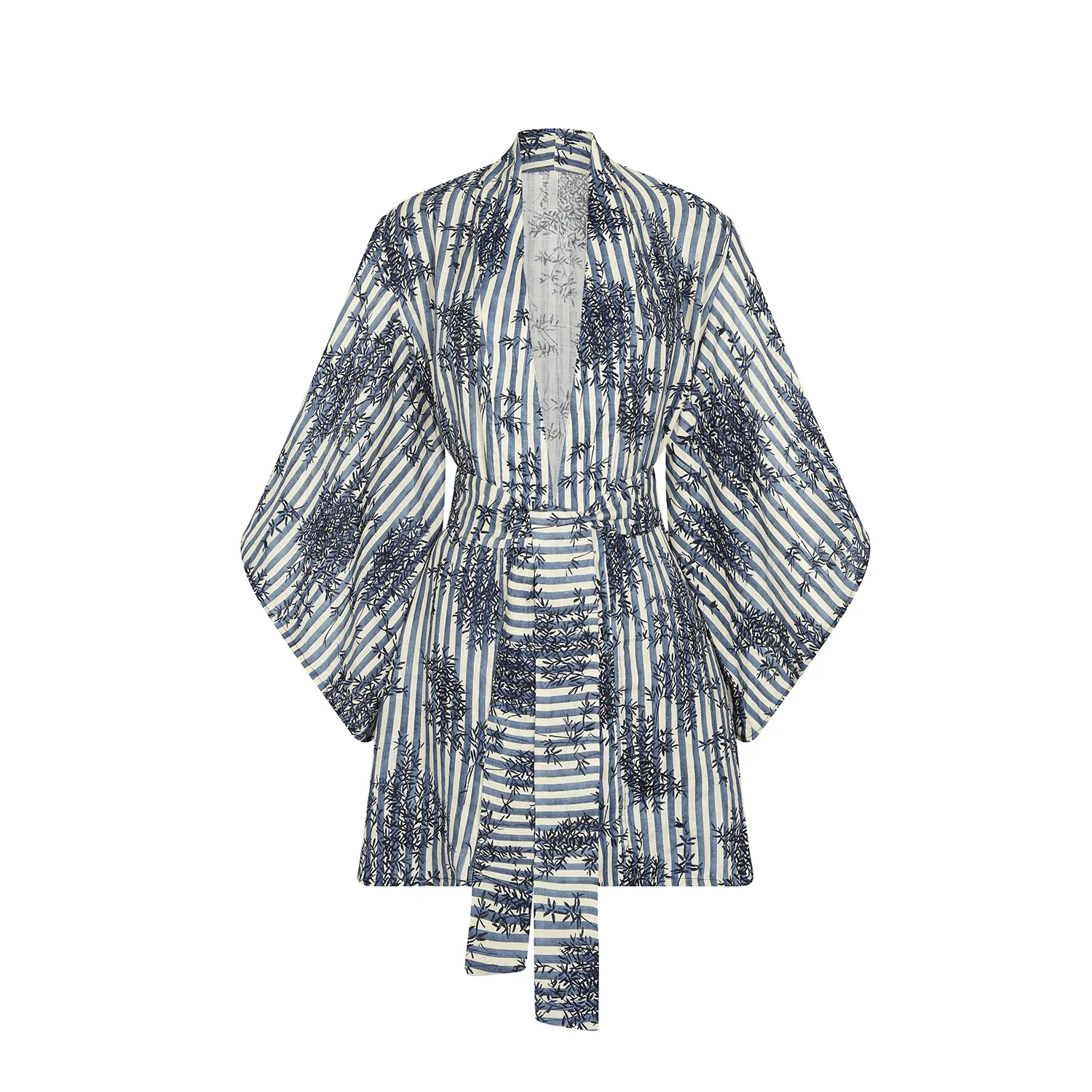 KIMONO 100% LINEN MANDARIN 371A
