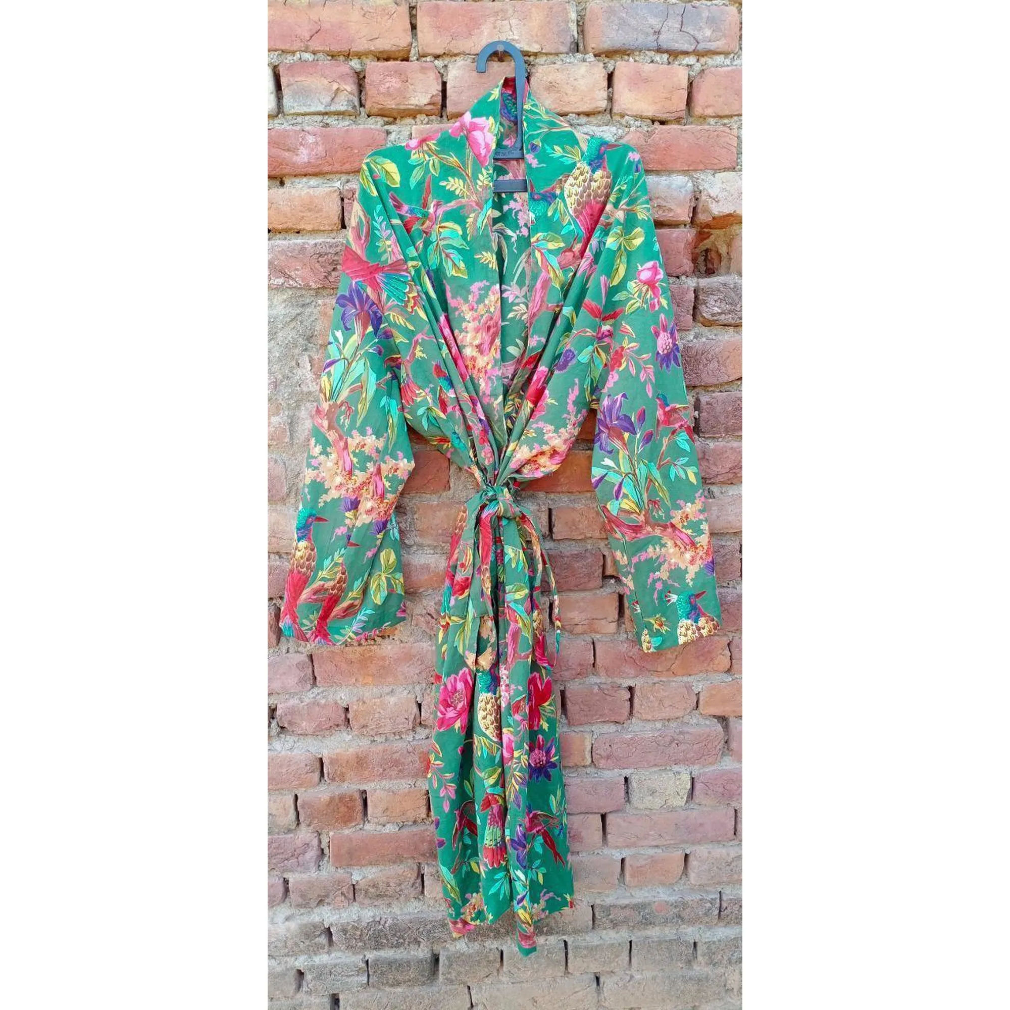 Kimono Bath Robes/ Night Suit green paradise