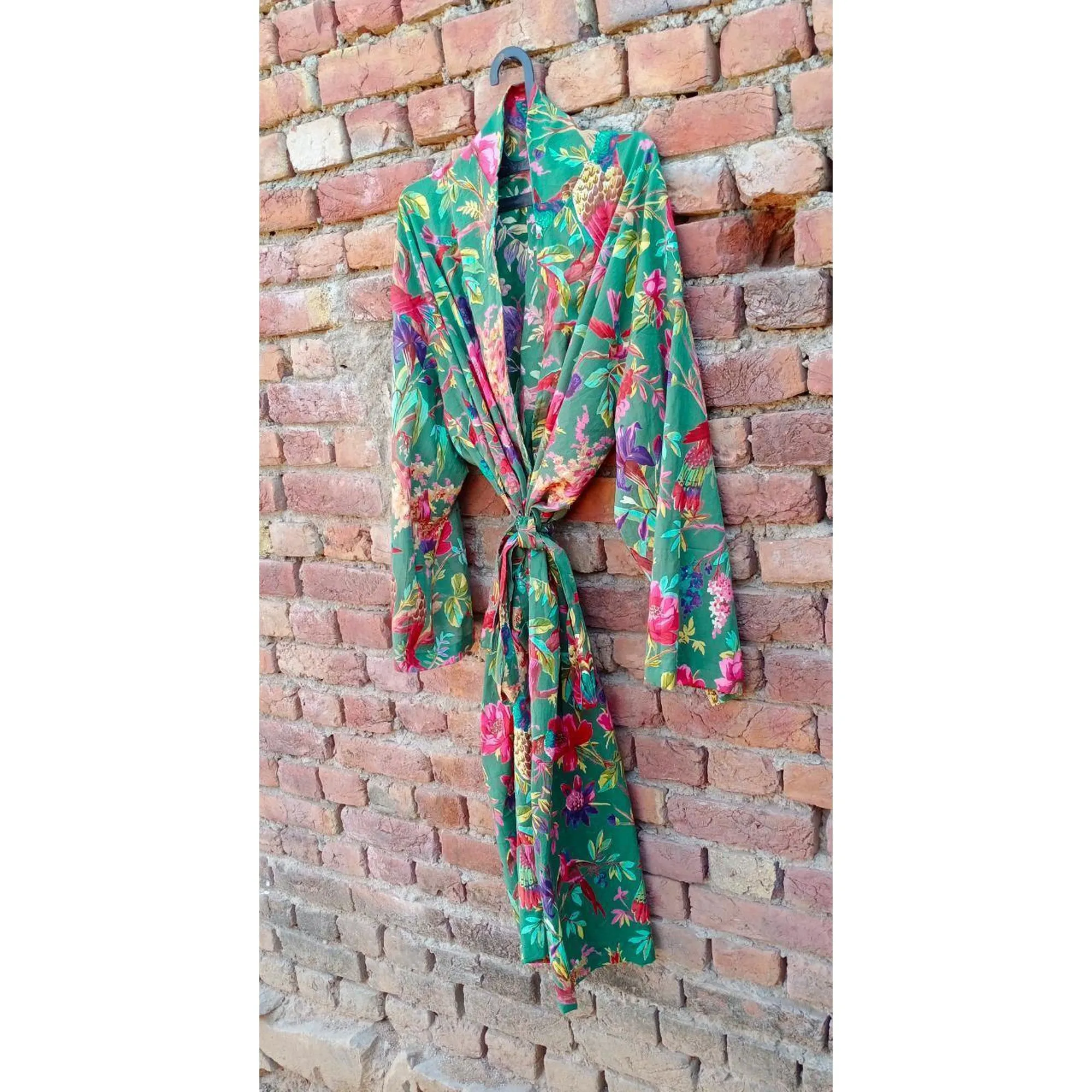 Kimono Bath Robes/ Night Suit green paradise