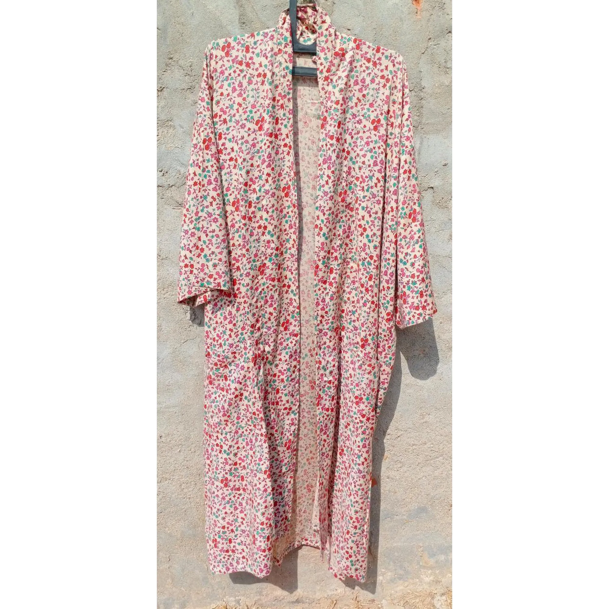 Kimono Bath Robes/ Night Suit - Rayon orange