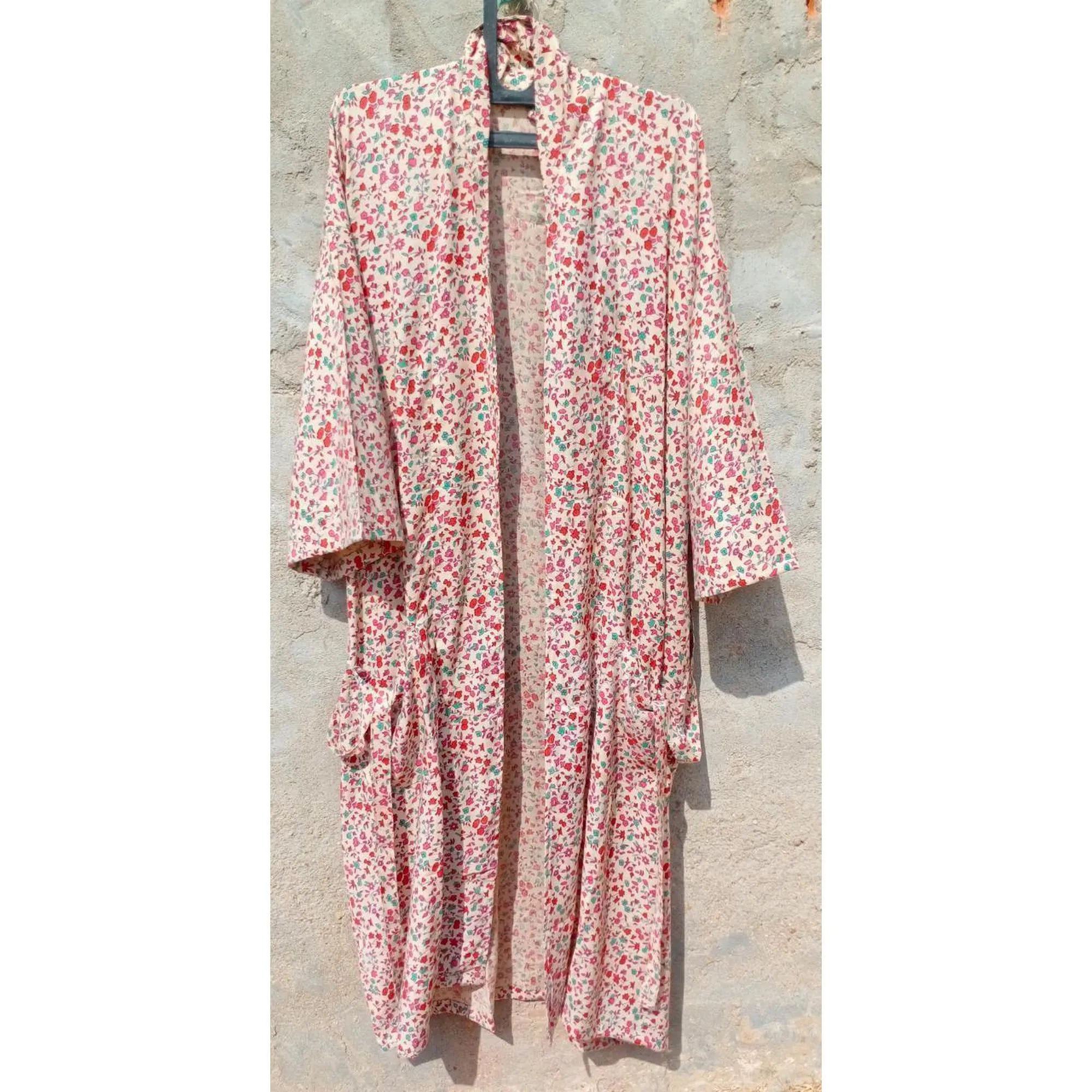 Kimono Bath Robes/ Night Suit - Rayon orange