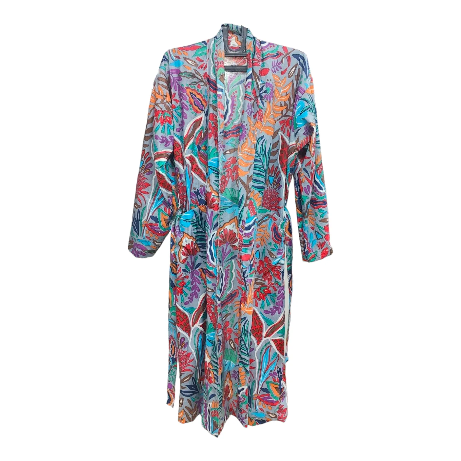 Kimono Bath Robes/ Night Suit -Vibes Grey