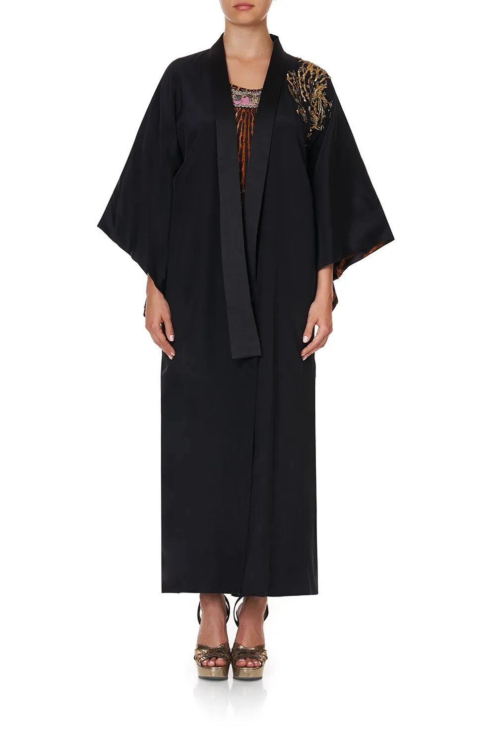 KIMONO COAT WILD AZAL