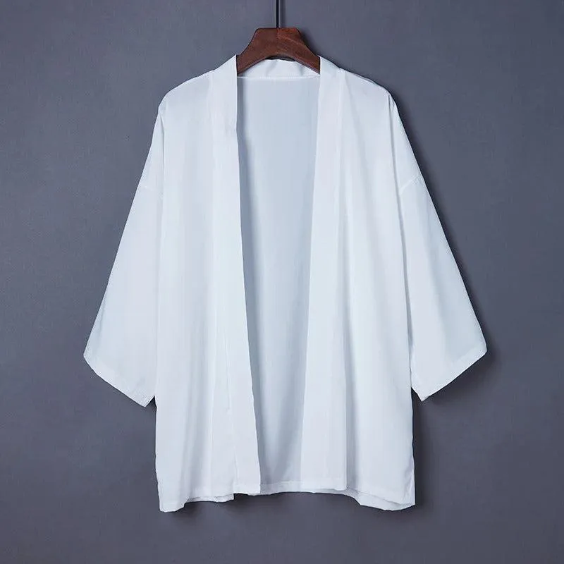 Kimono Court Blanc