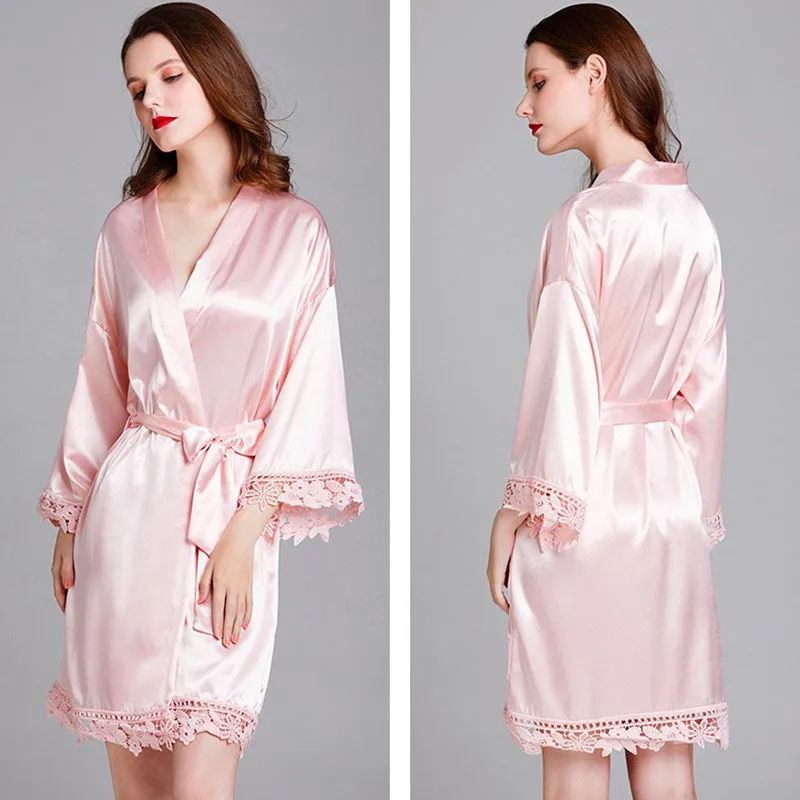 Kimono de Nuit Rose