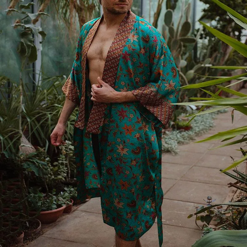 Kimono Homme en Soie