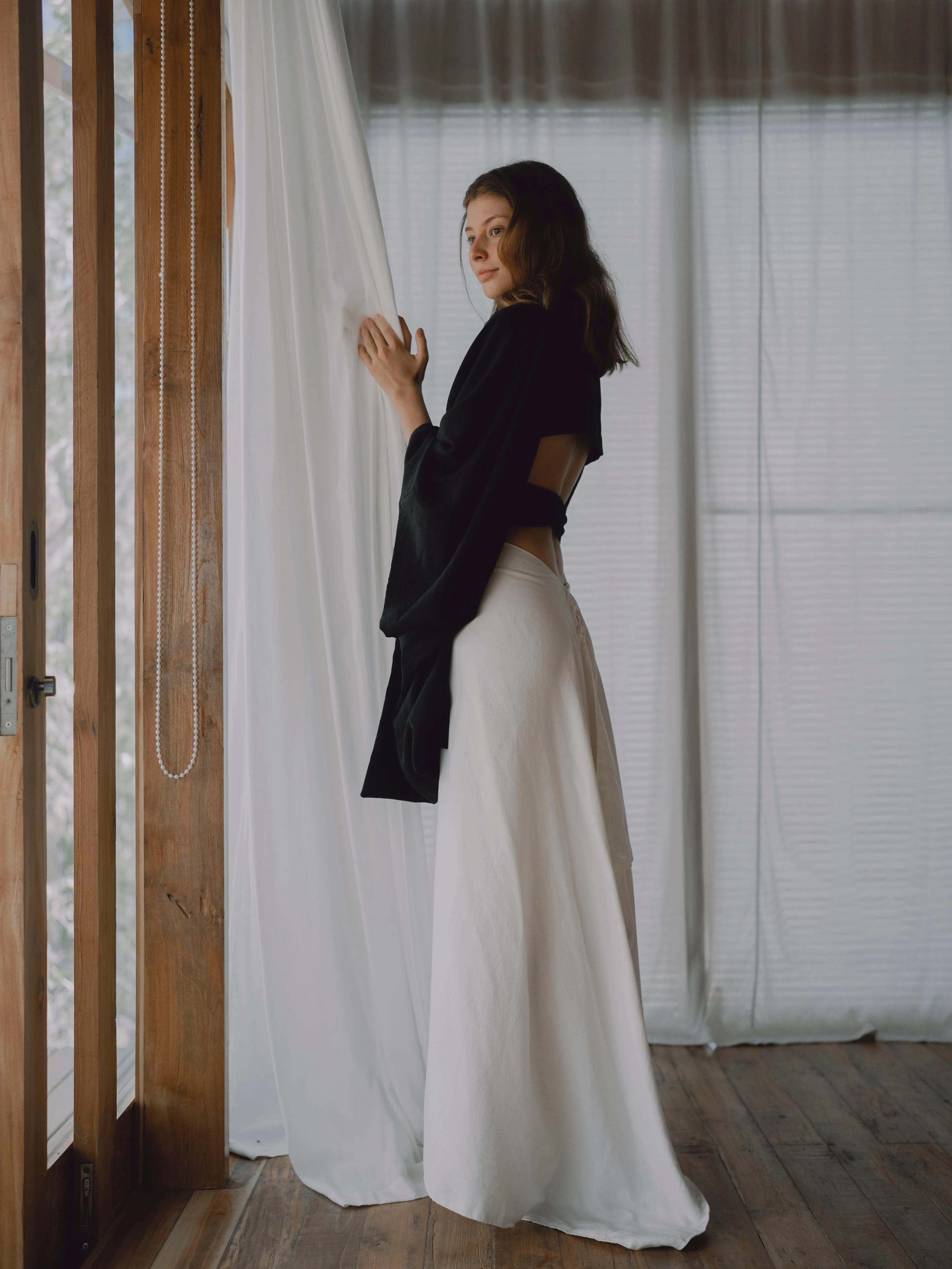 Kimono Sarira Skirt Natural