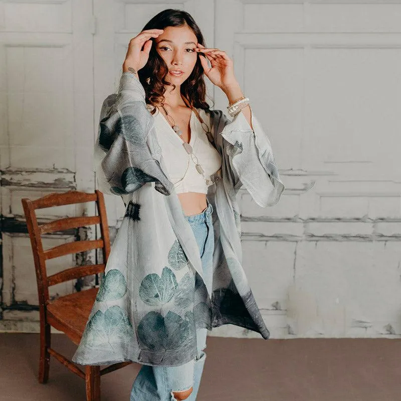 Kimono Soie Blanc
